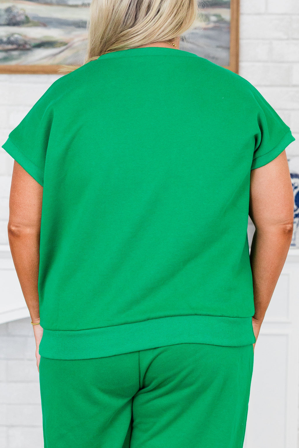 Ready To Hang Top, Green