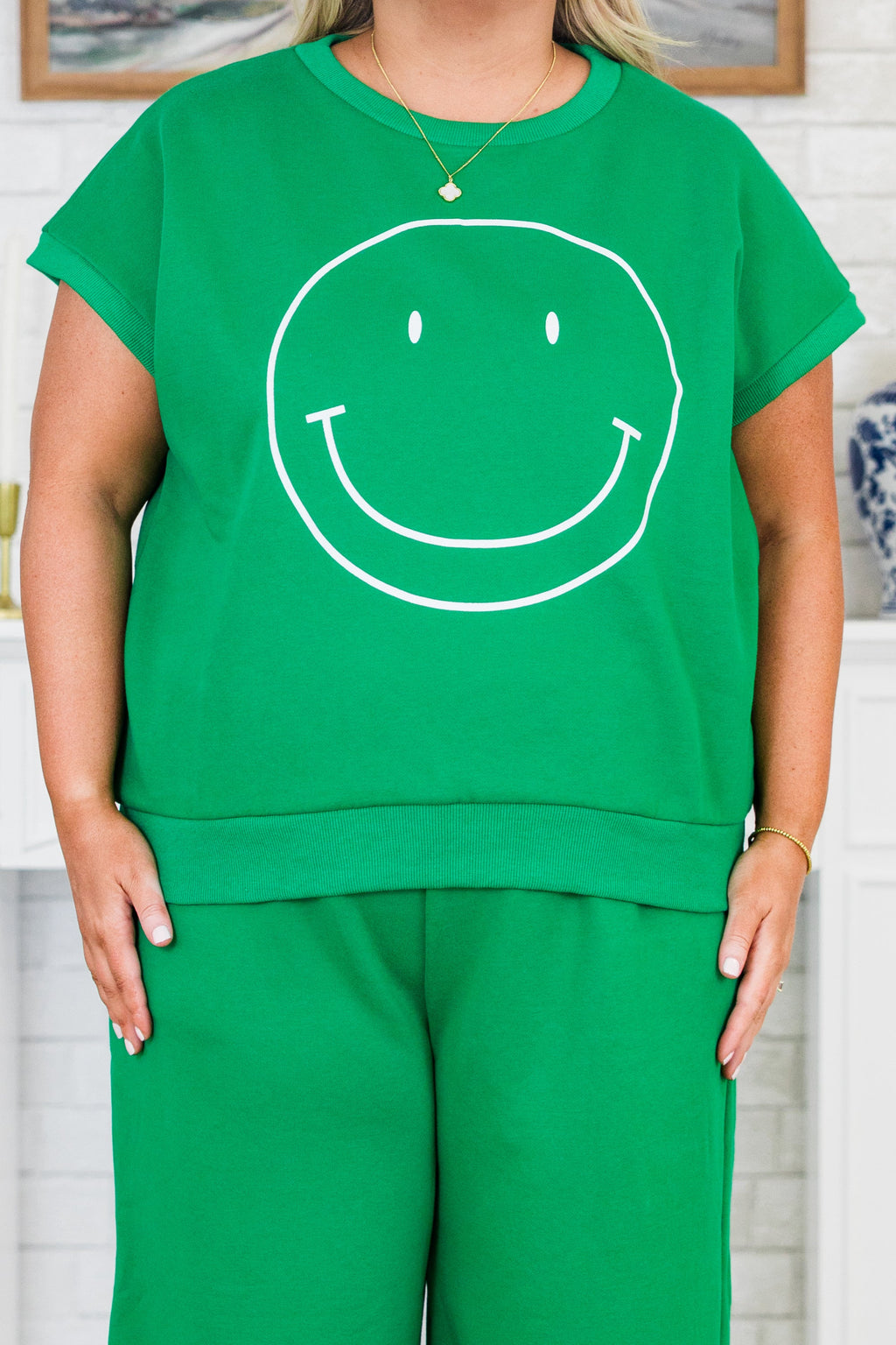 Ready To Hang Top, Green