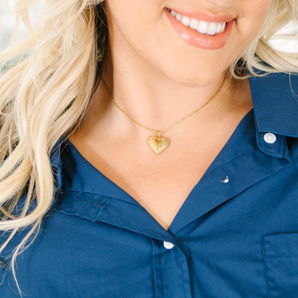 Rein Me In Necklace, Gold