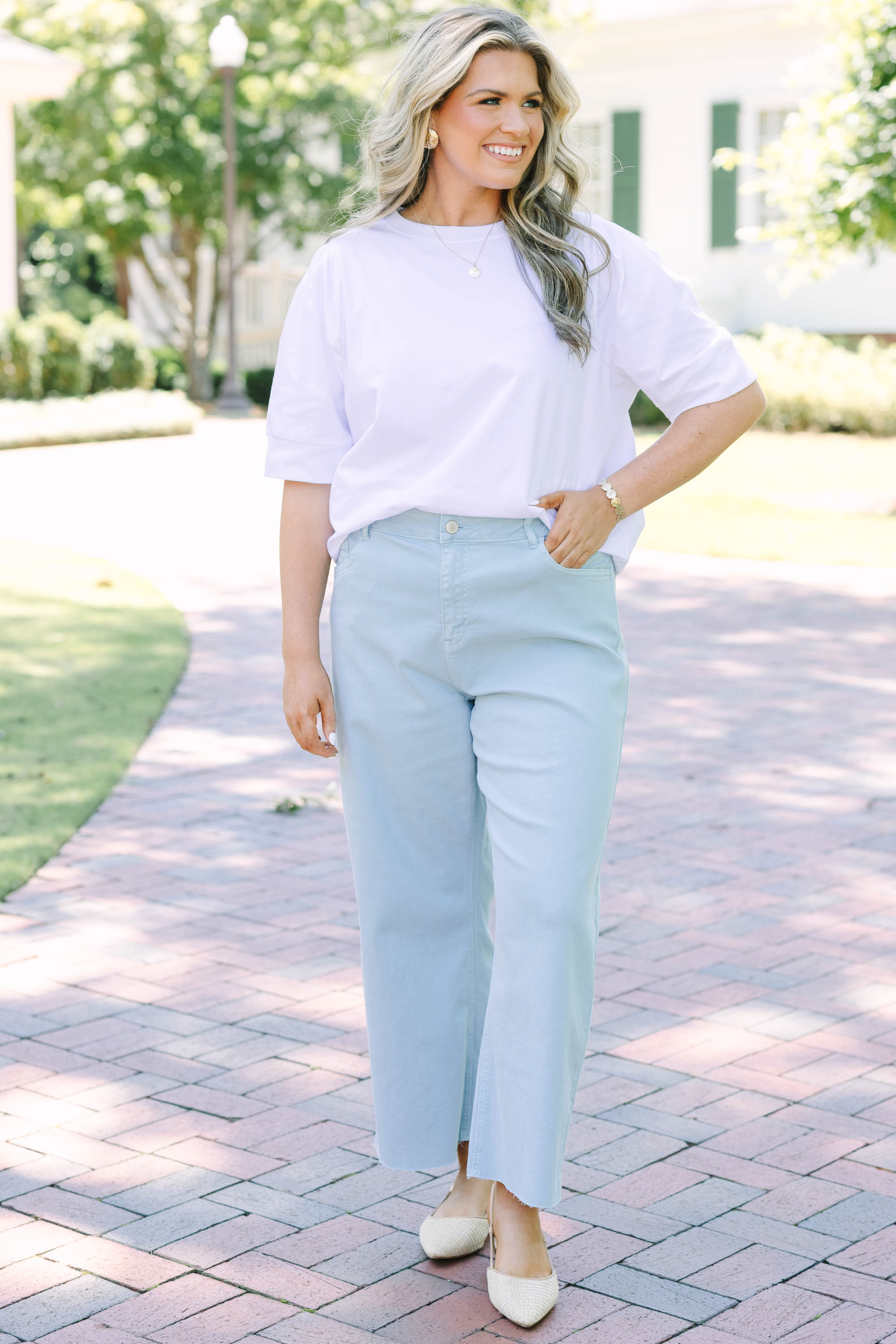 Remarkable Style Jeans, Light Blue