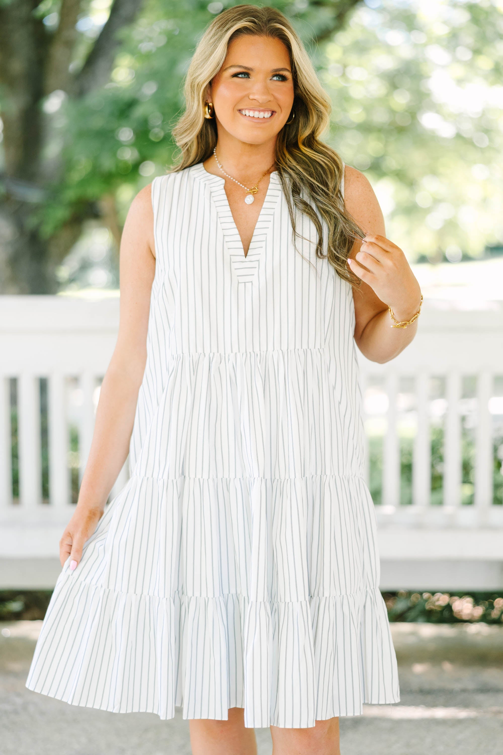 Remember The Journey Dress, Off-White