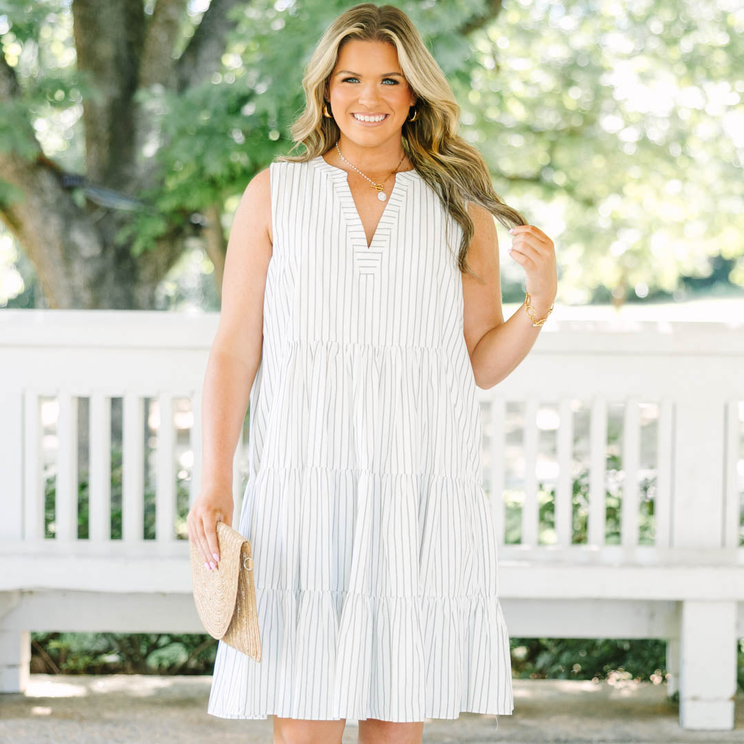 Remember The Journey Dress, Off-White
