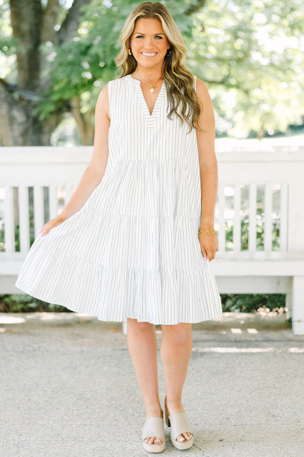 Remember The Journey Dress, Off-White