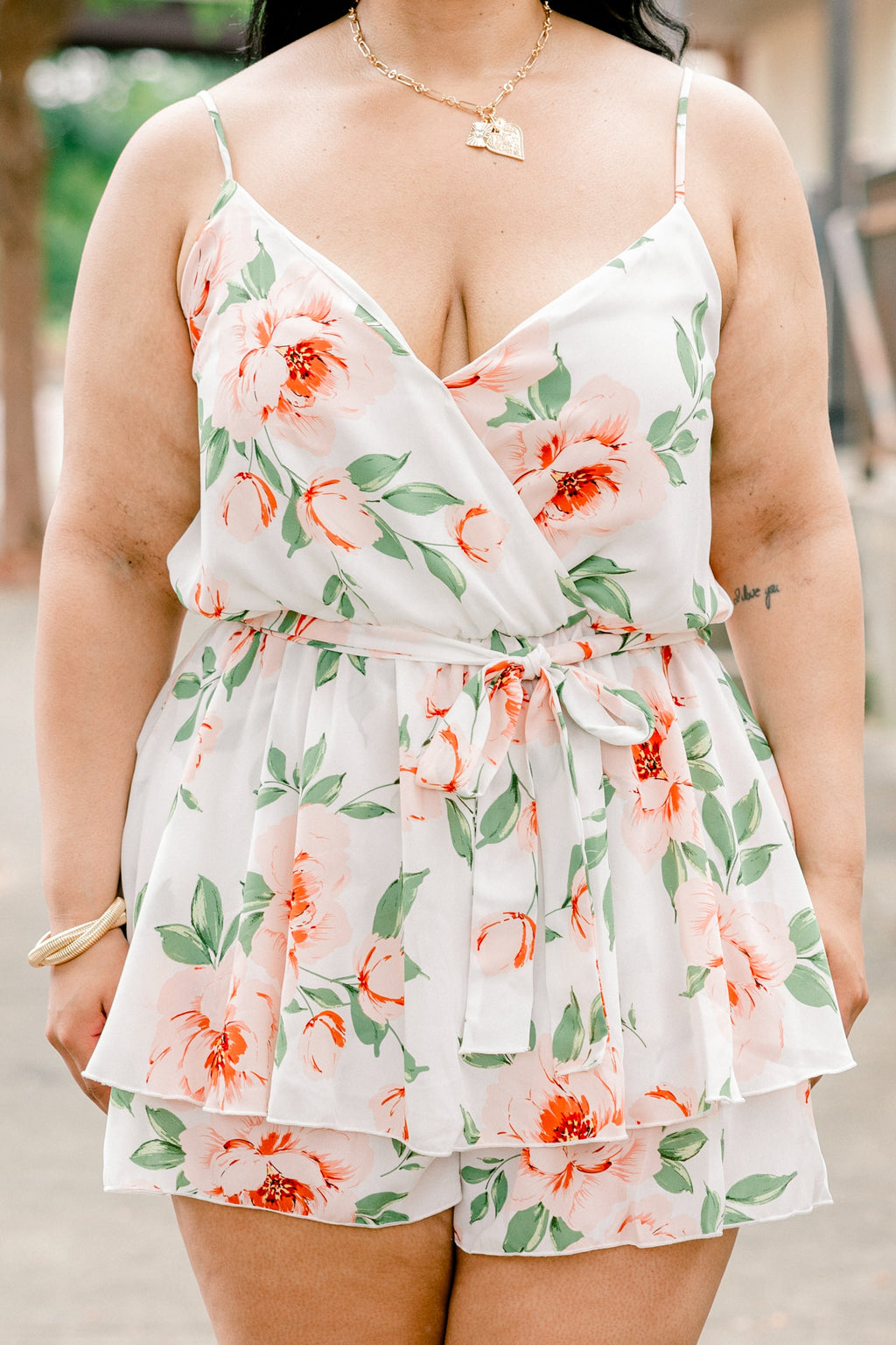 Remember Me Romper, White