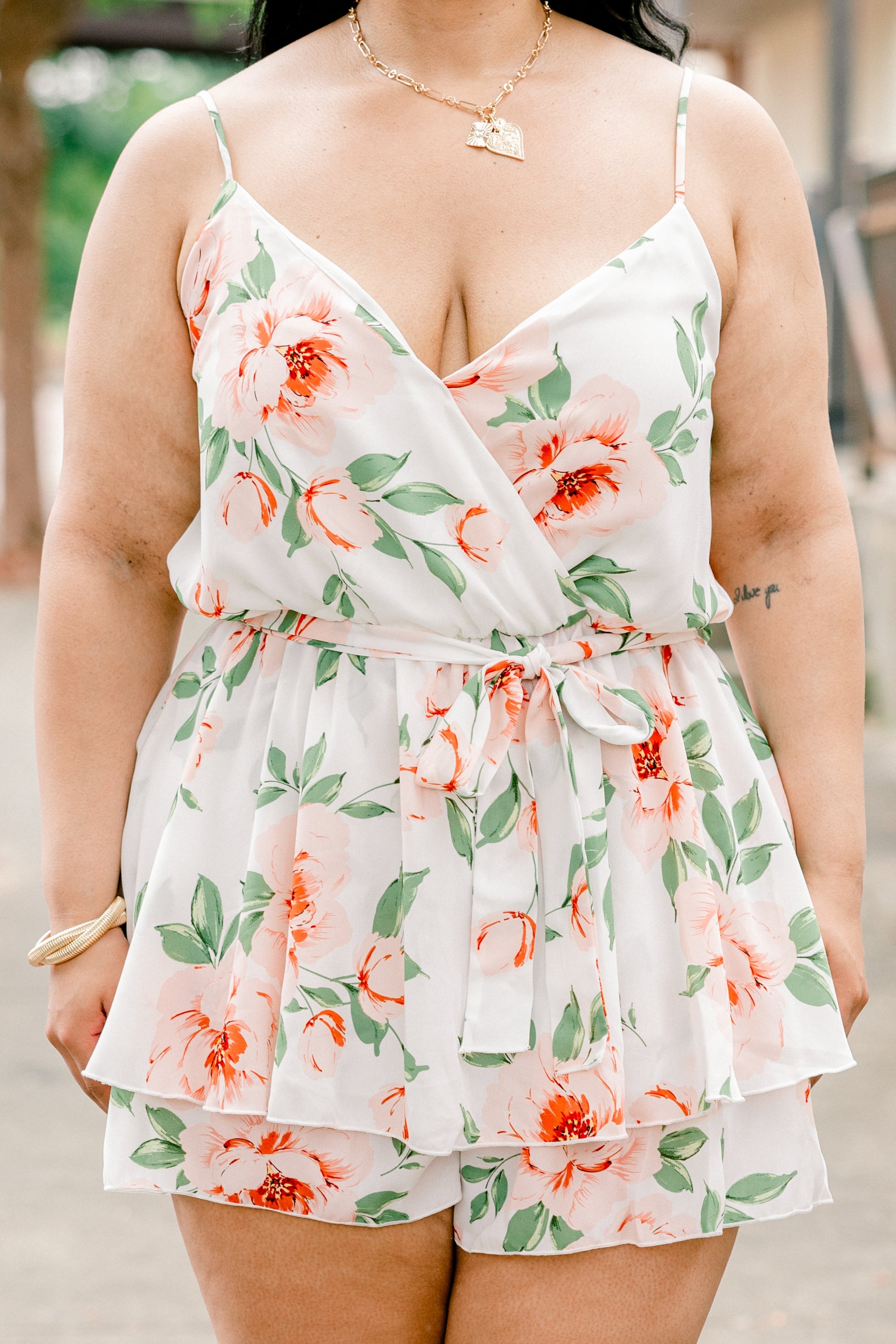 Remember Me Romper, White