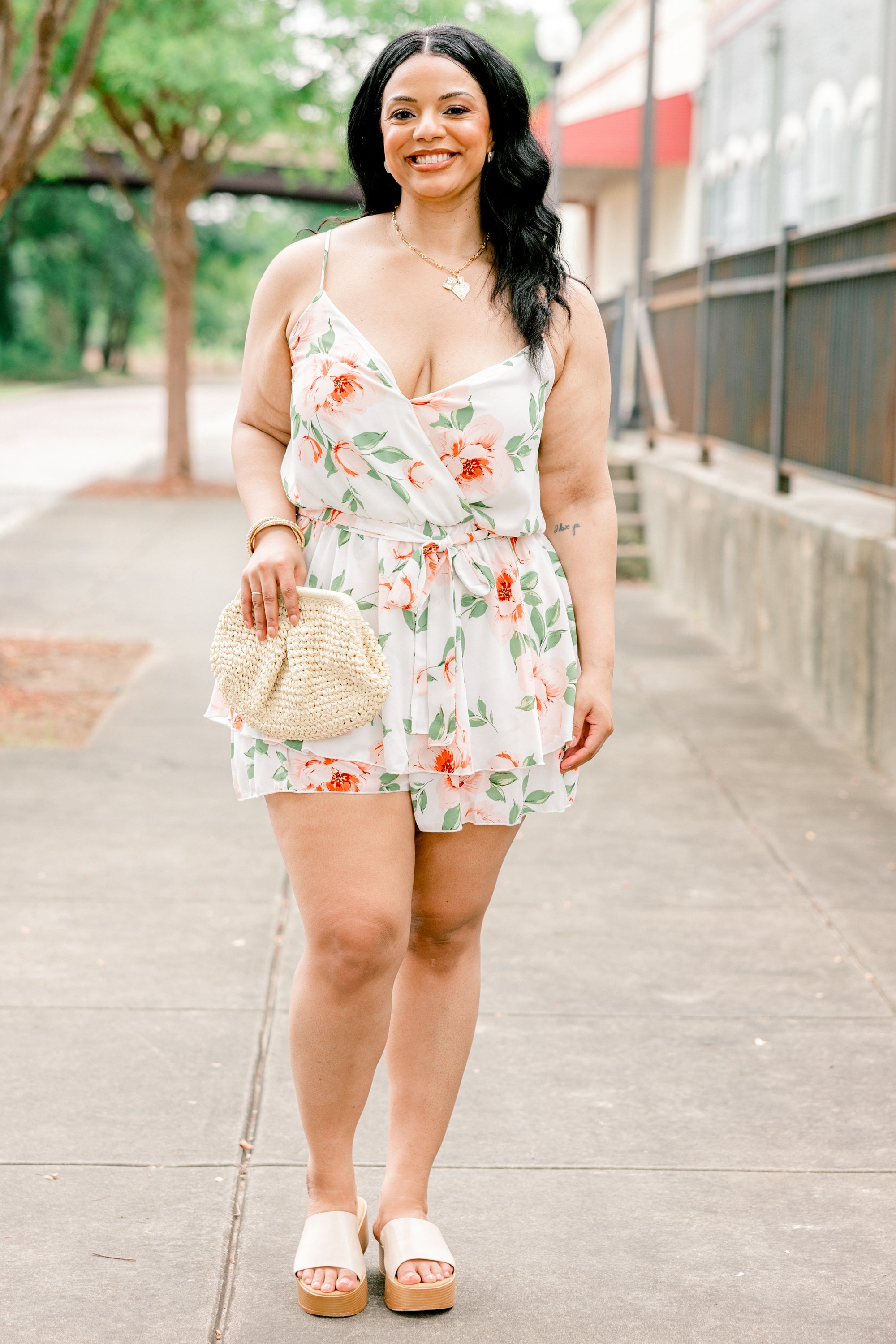 Remember Me Romper, White
