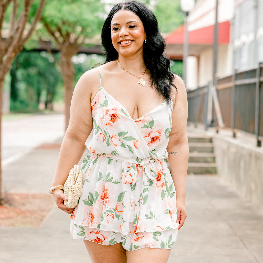 Remember Me Romper, White