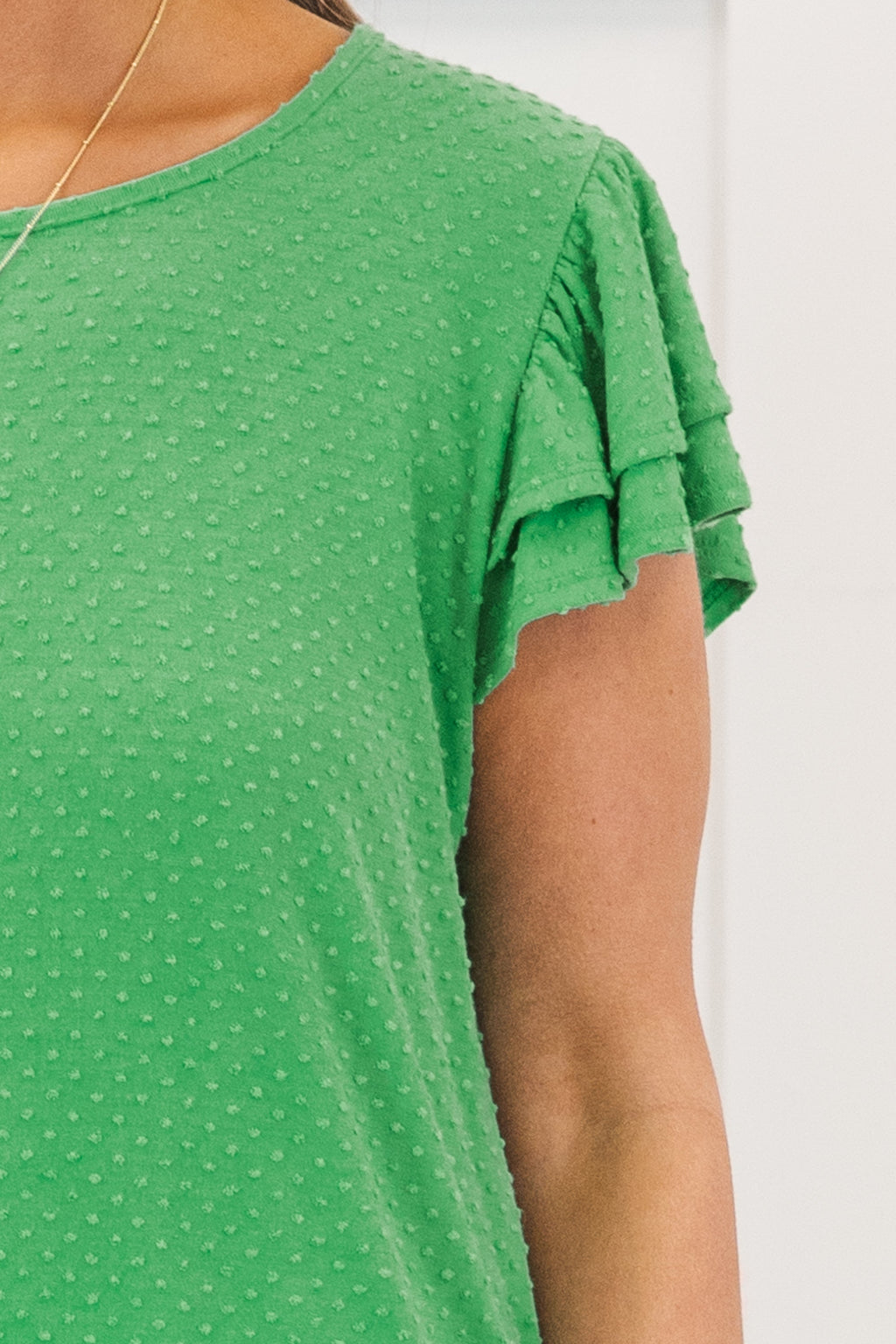 Reminiscing On The Past Top, Kelly Green