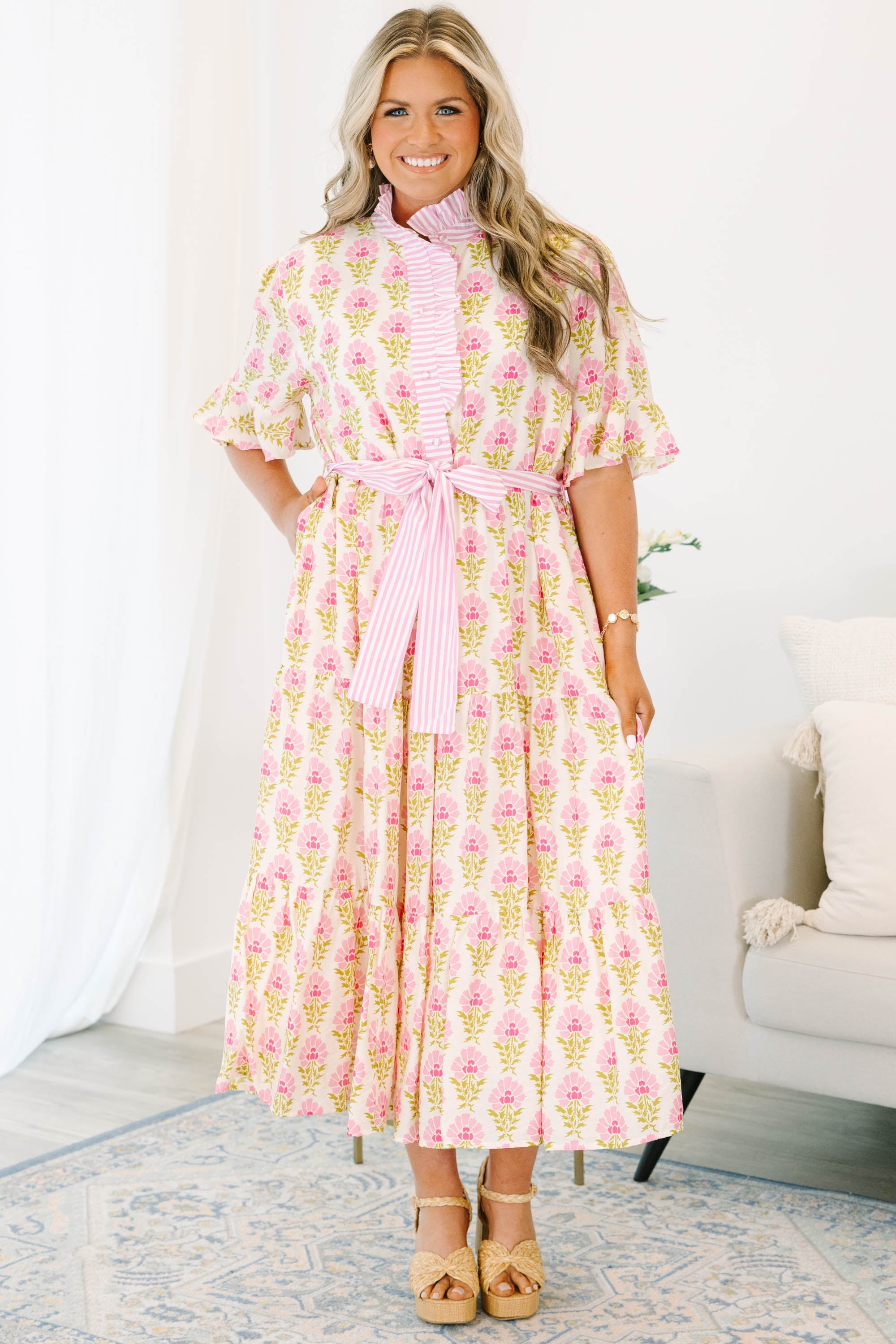 Reserved For You Dress, Pink