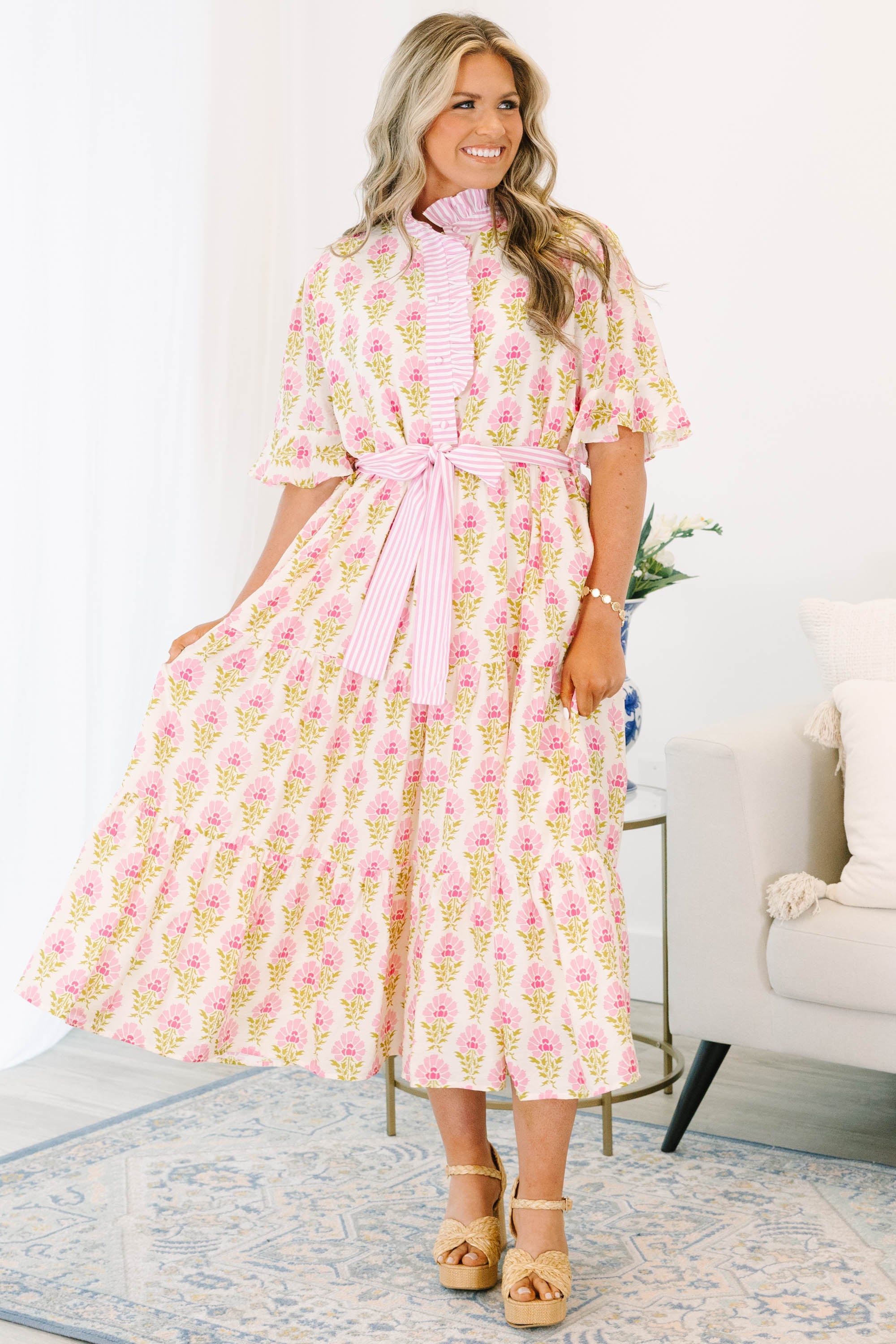 Reserved For You Dress, Pink