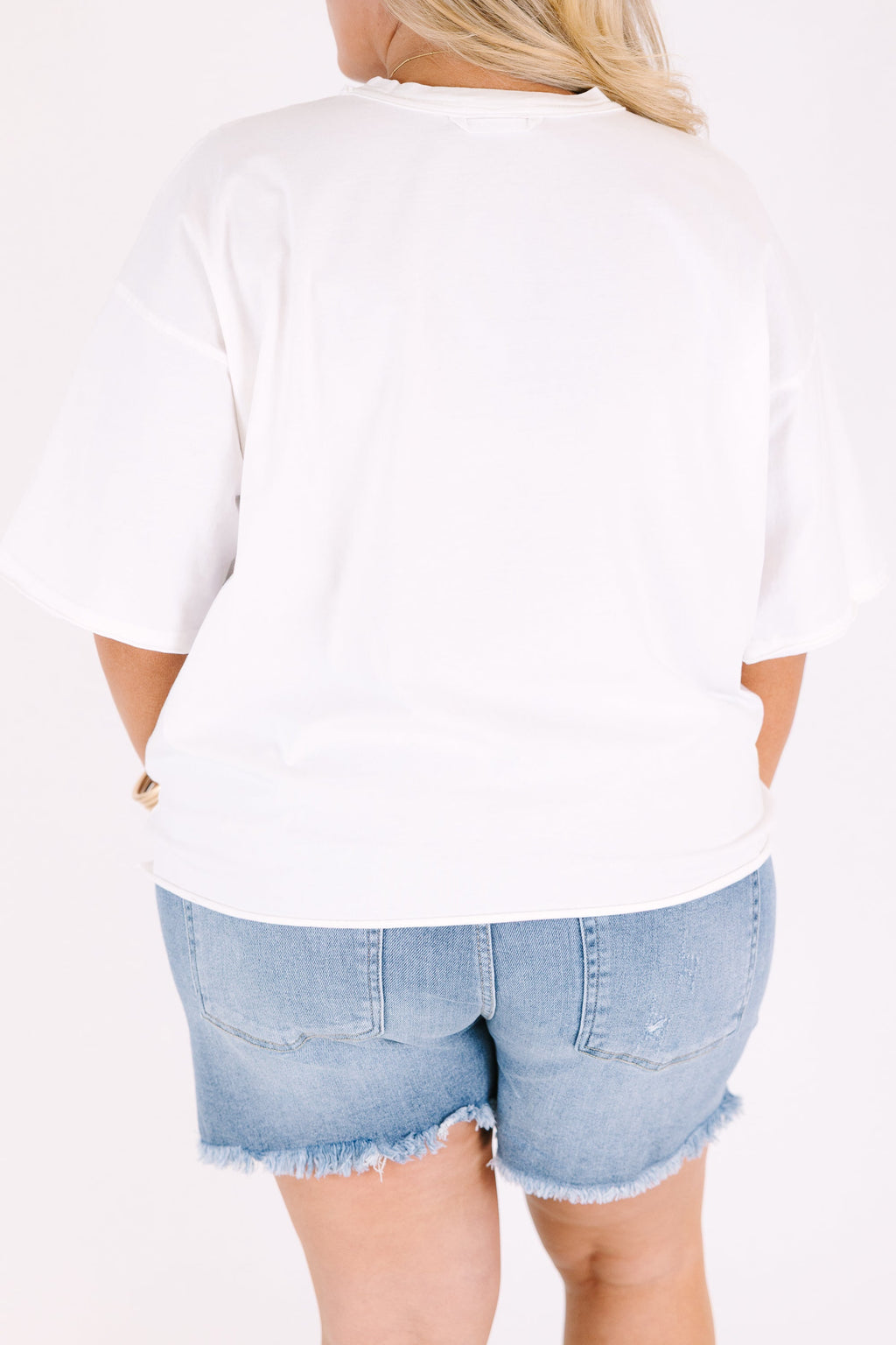 Retro Motherhood Vintage Wash Tee, White
