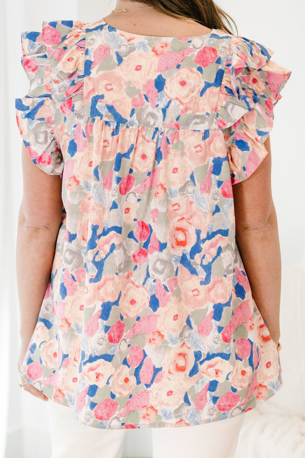 Ribbon Romance Top, Pink