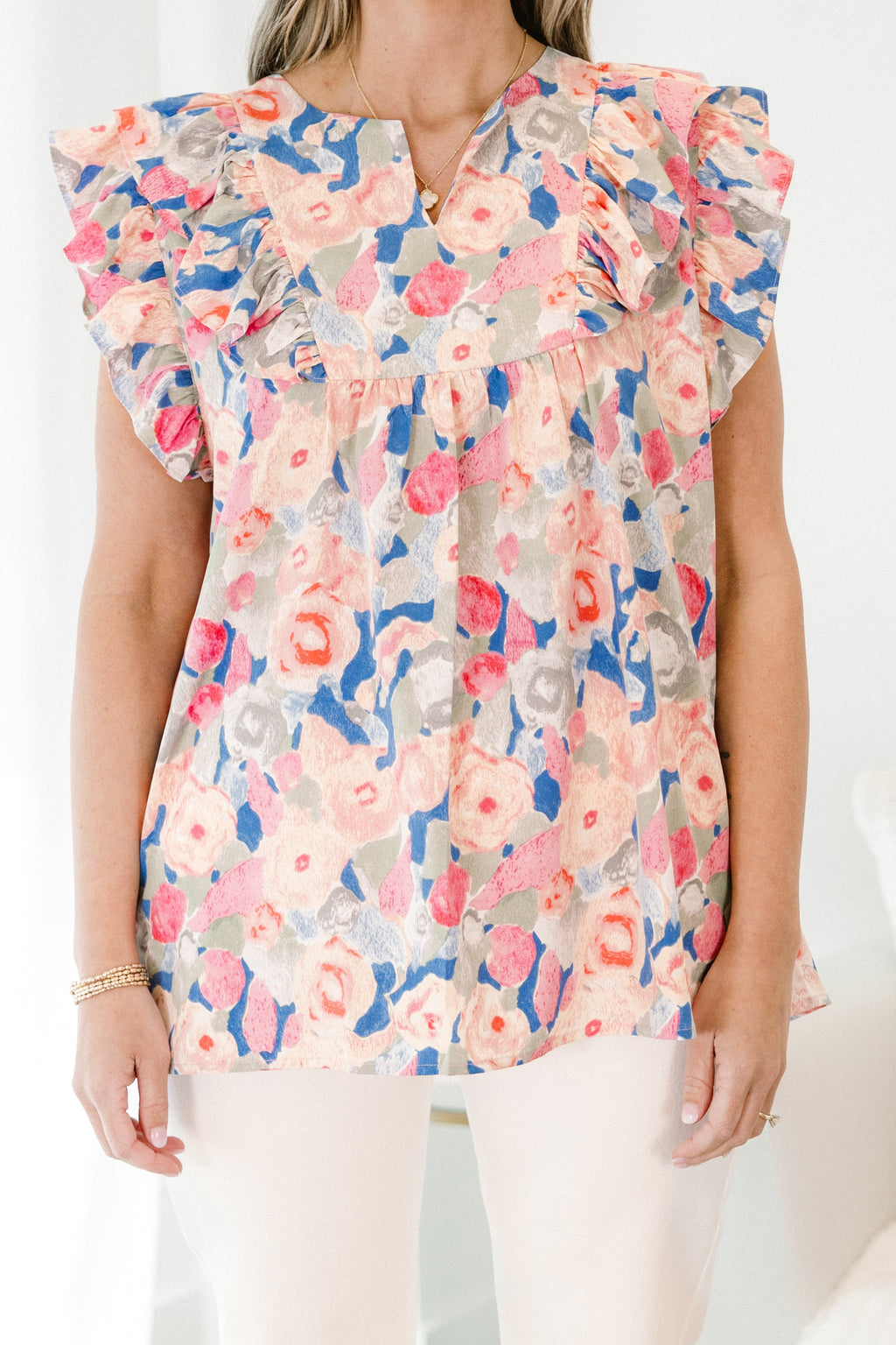 Ribbon Romance Top, Pink