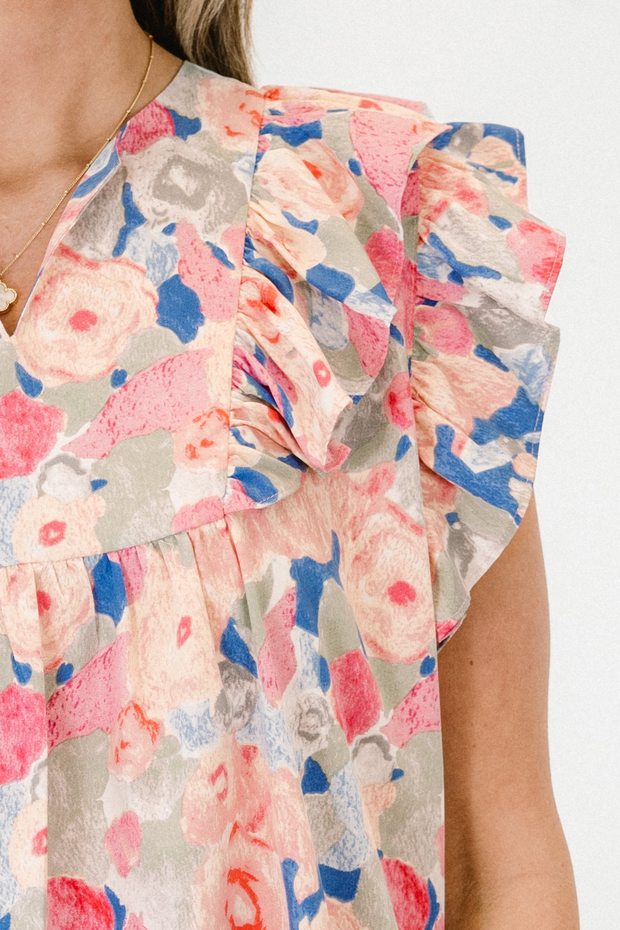 Ribbon Romance Top, Pink