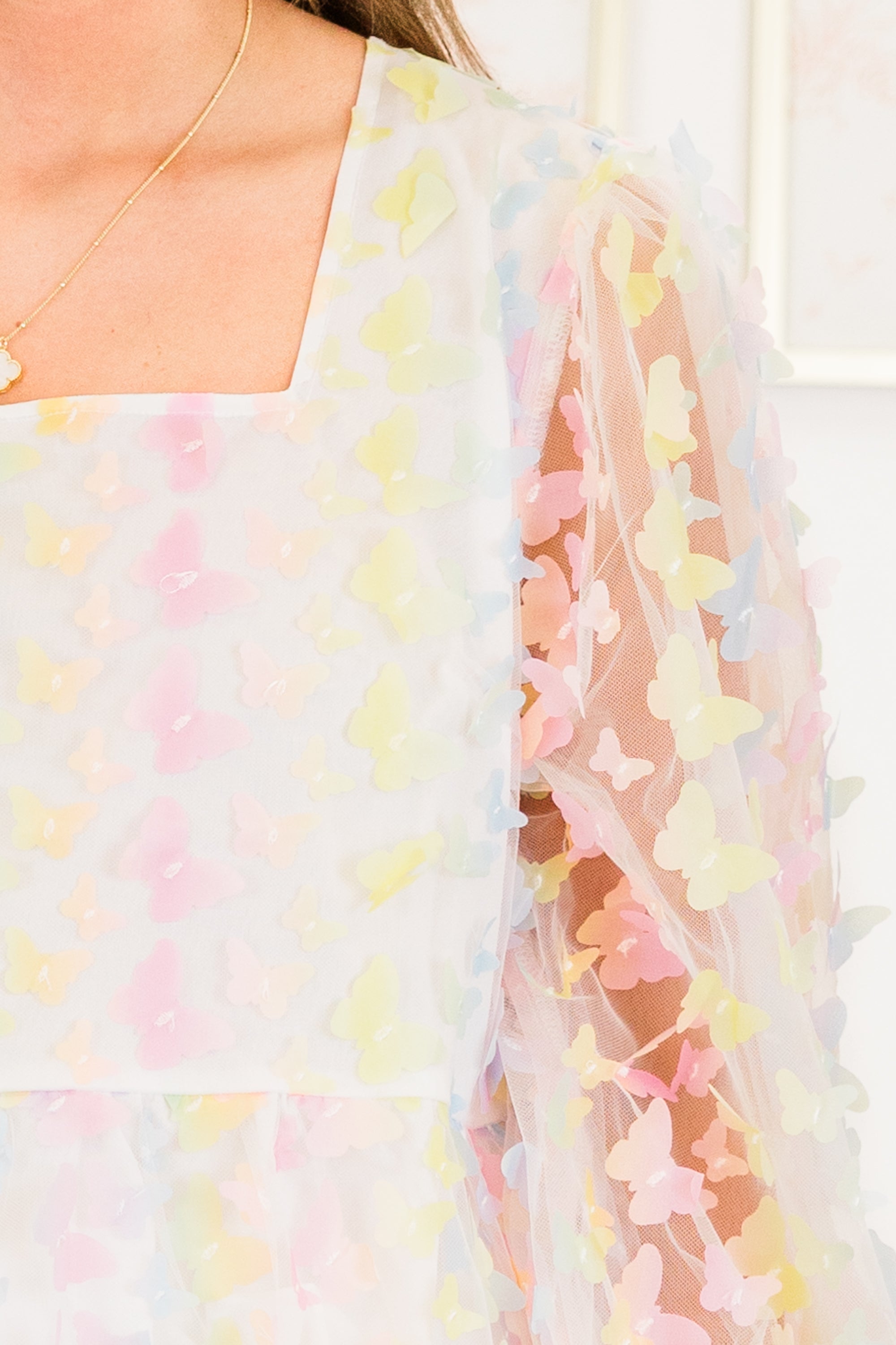 Ribbons In The Sky Top, Lavender Mix