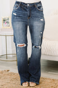 Ride That Wave Jeans, Dark Wash