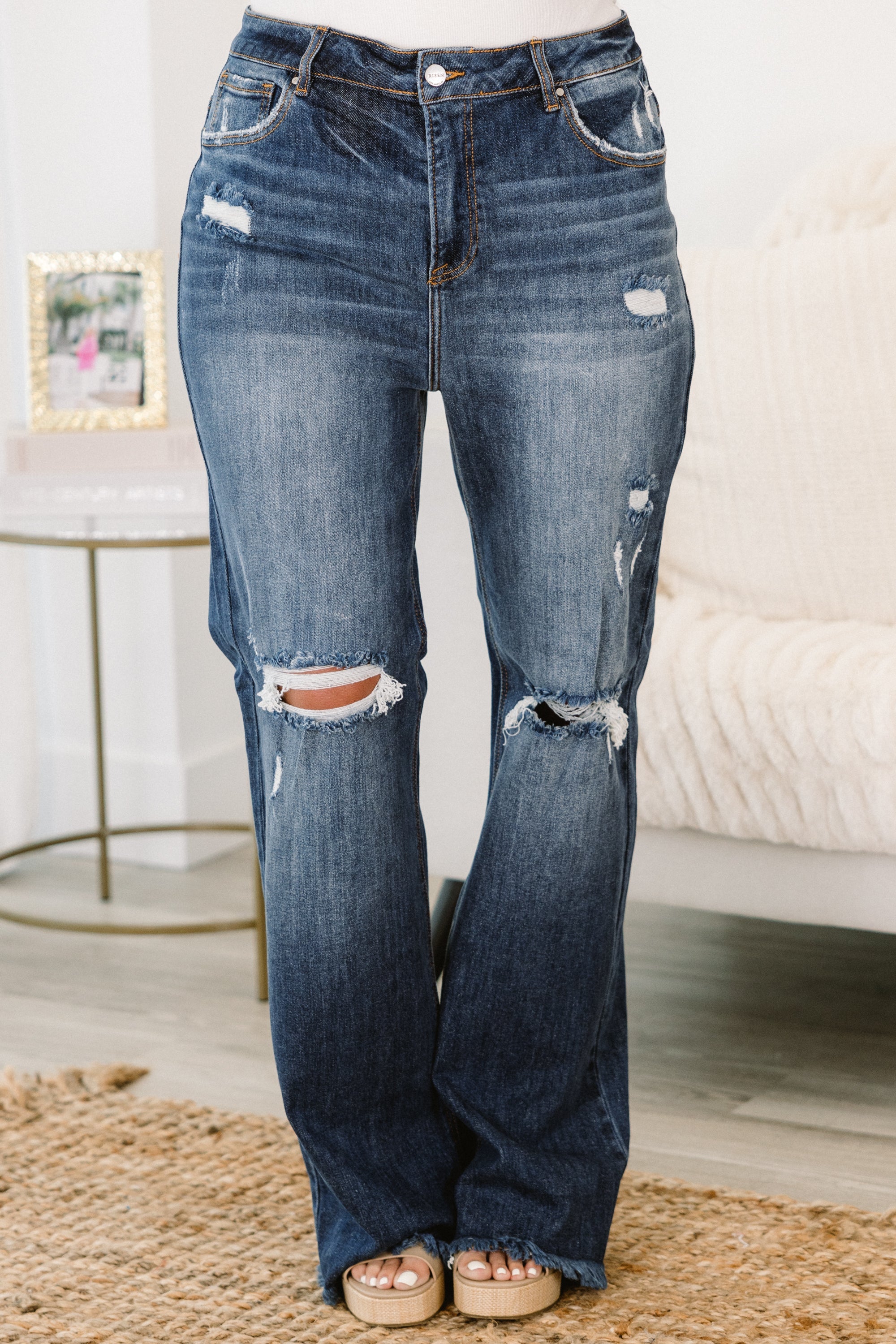 Ride That Wave Jeans, Dark Wash