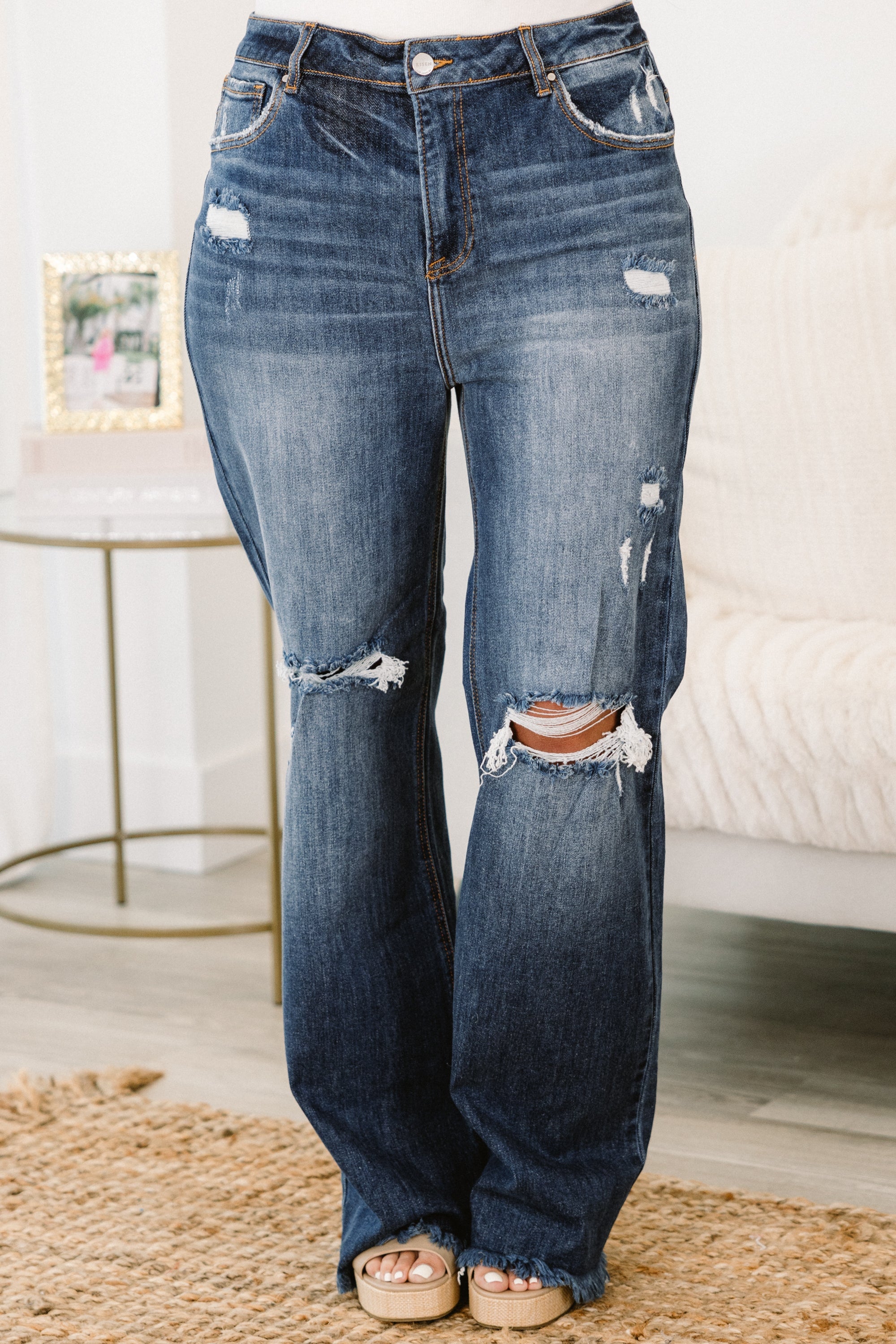 Ride That Wave Jeans, Dark Wash