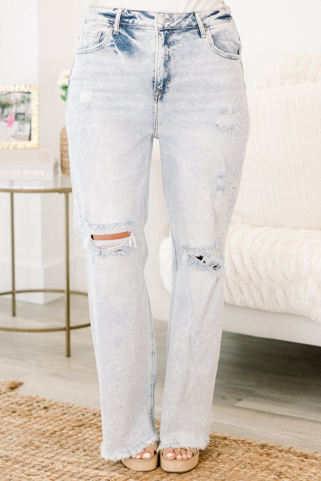 Ride That Wave Jeans, Light Wash