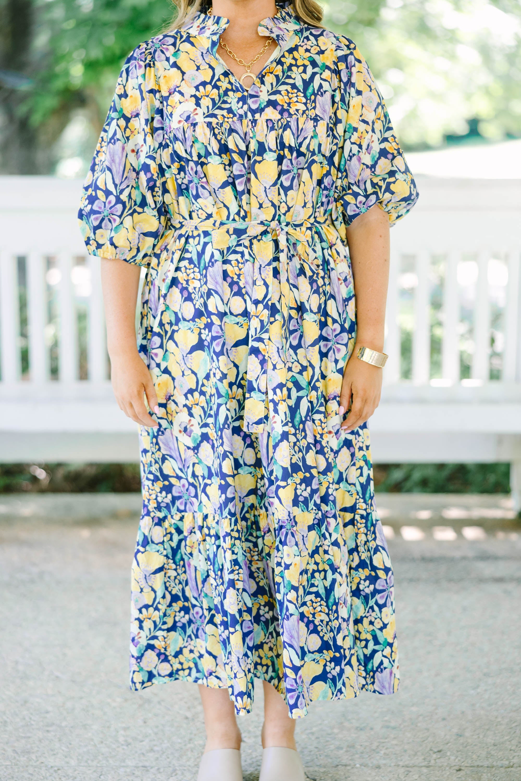 Right As Rain Dress, Navy