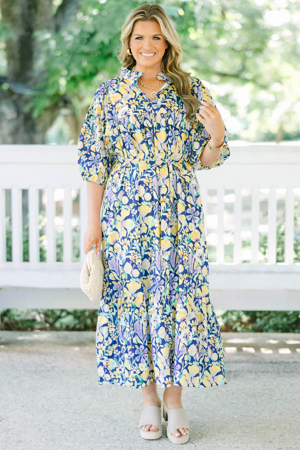 Right As Rain Dress, Navy
