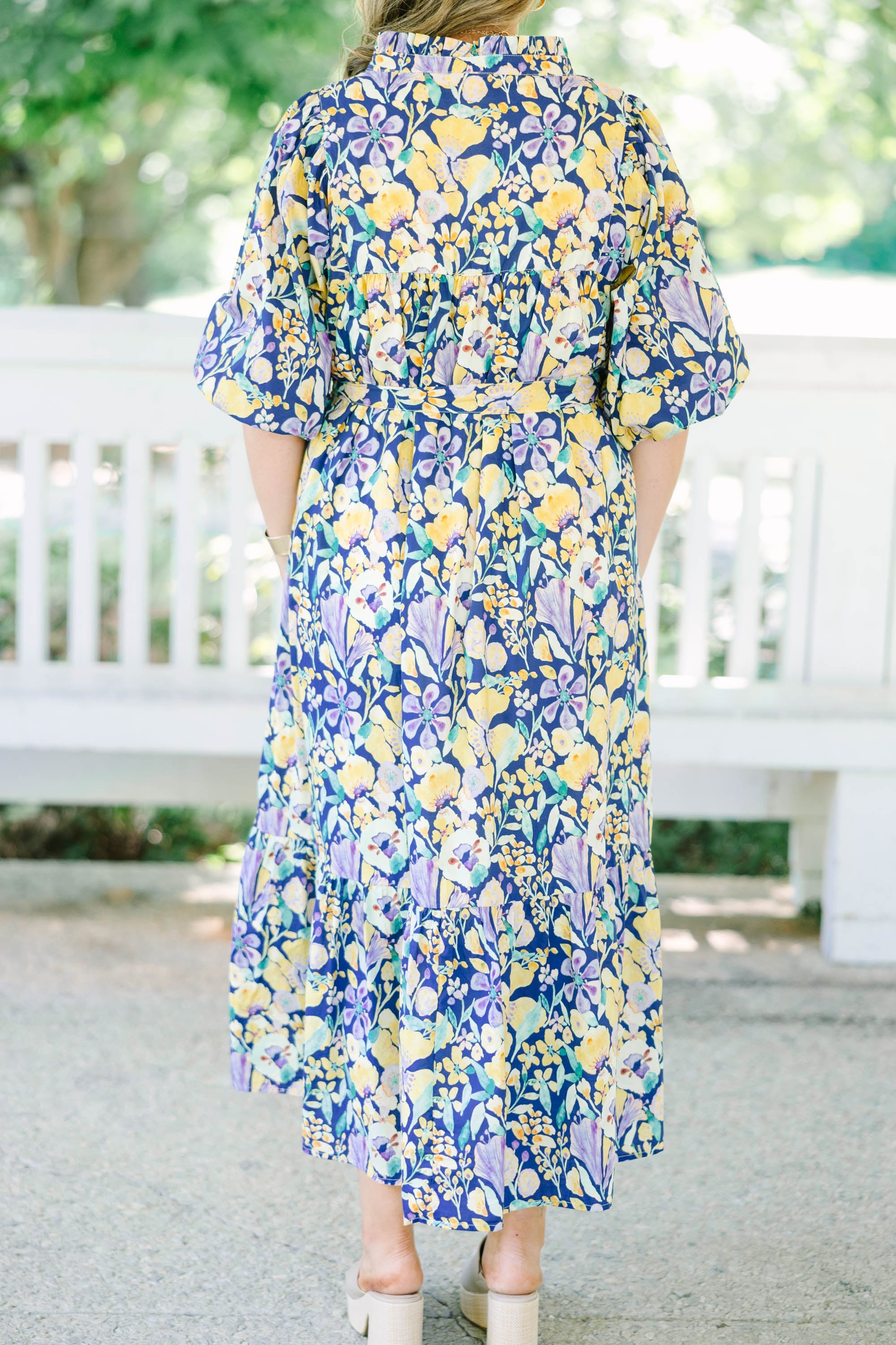 Right As Rain Dress, Navy