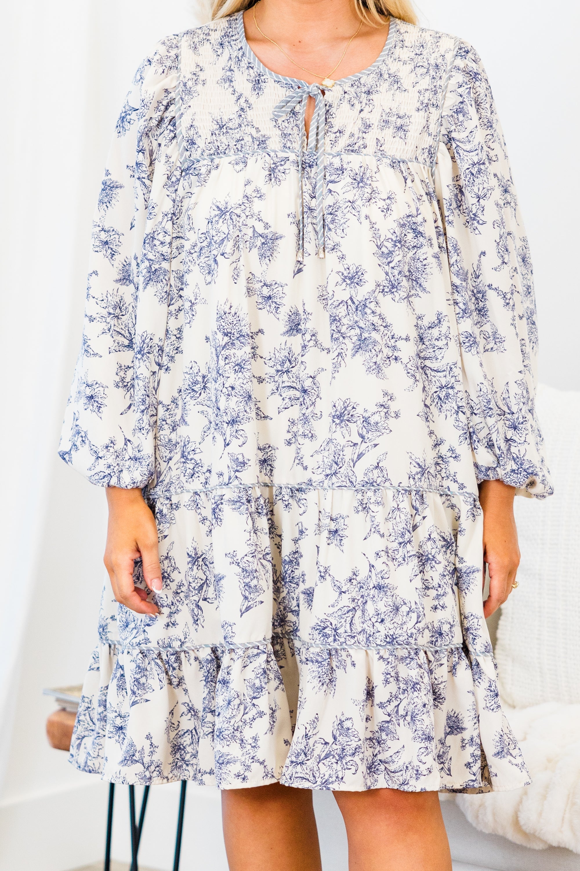 Right On Time Dress, Blue