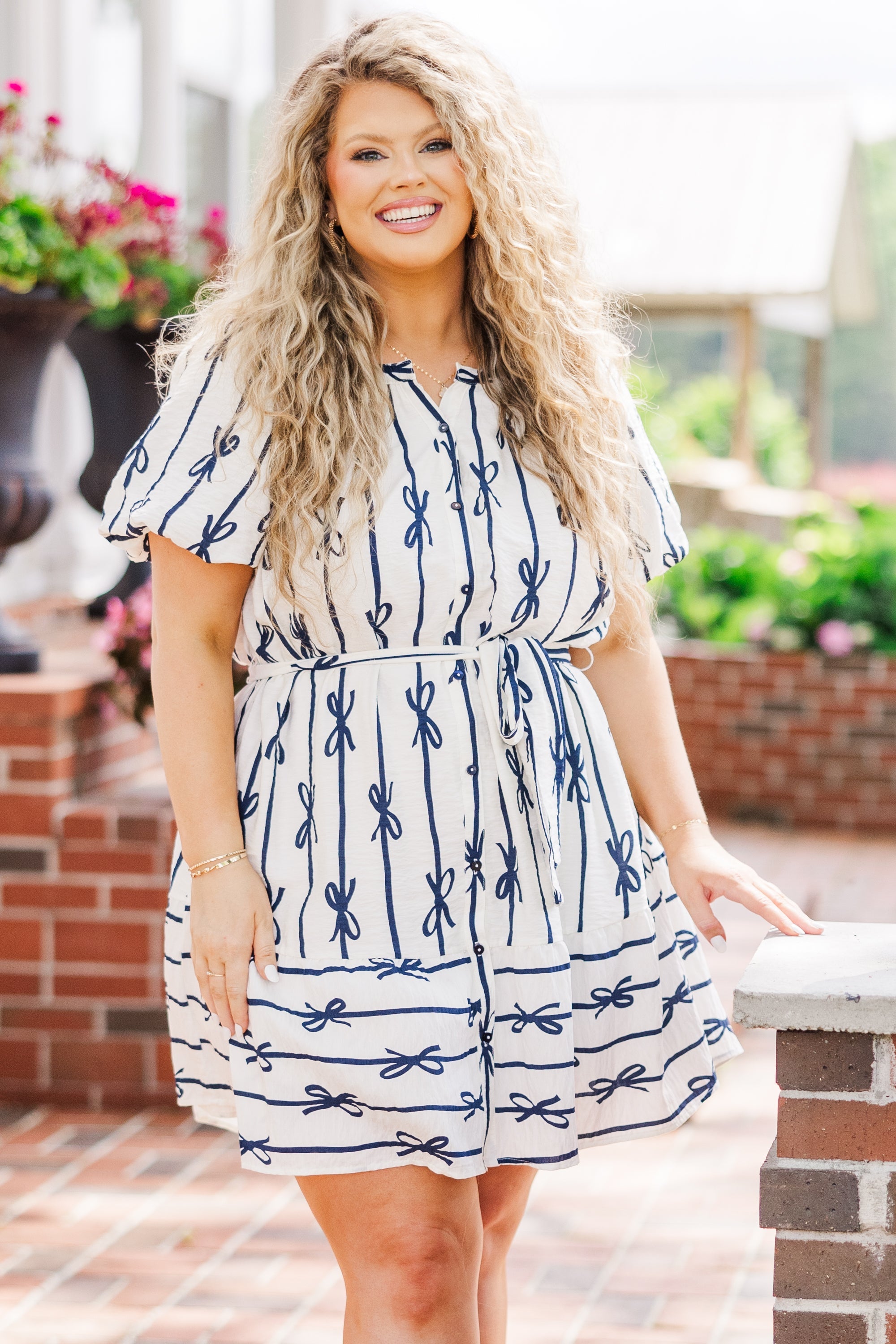 Ripples Of Reflection Dress, Off White