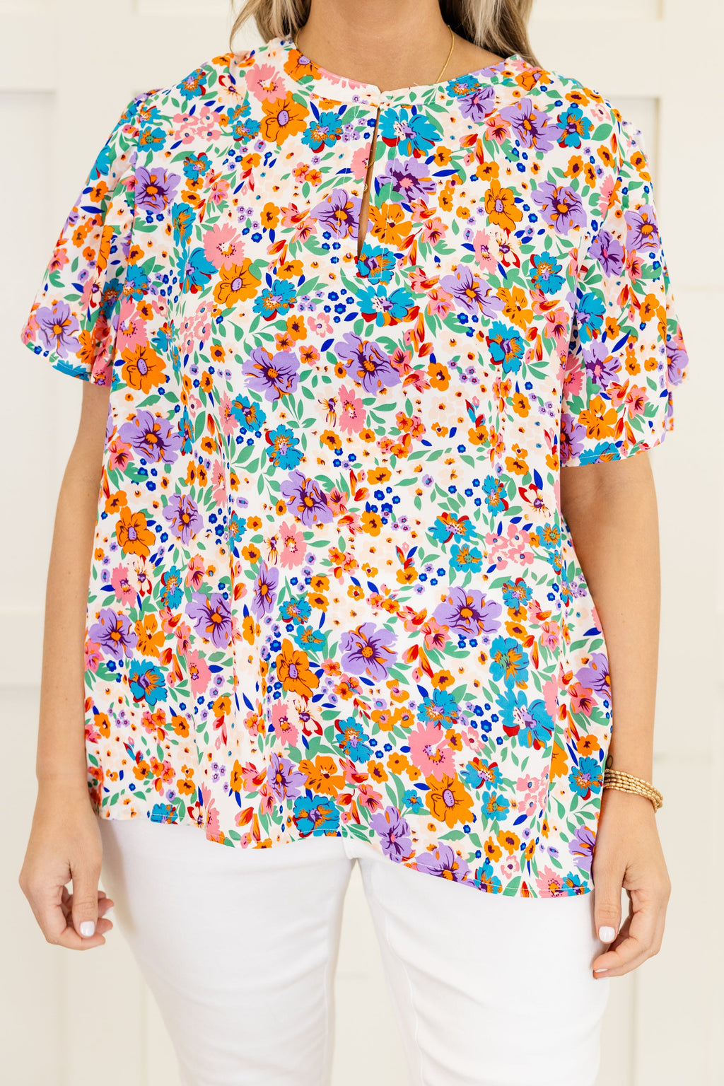 Rise and Shine Top, White