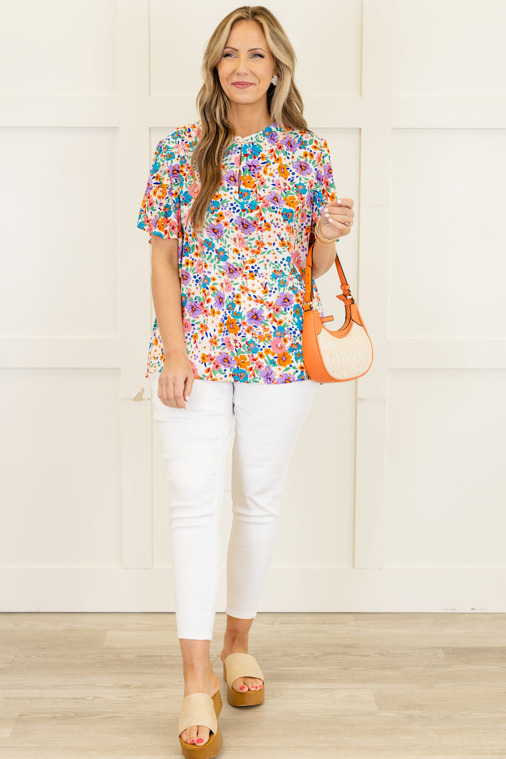 Rise and Shine Top, White