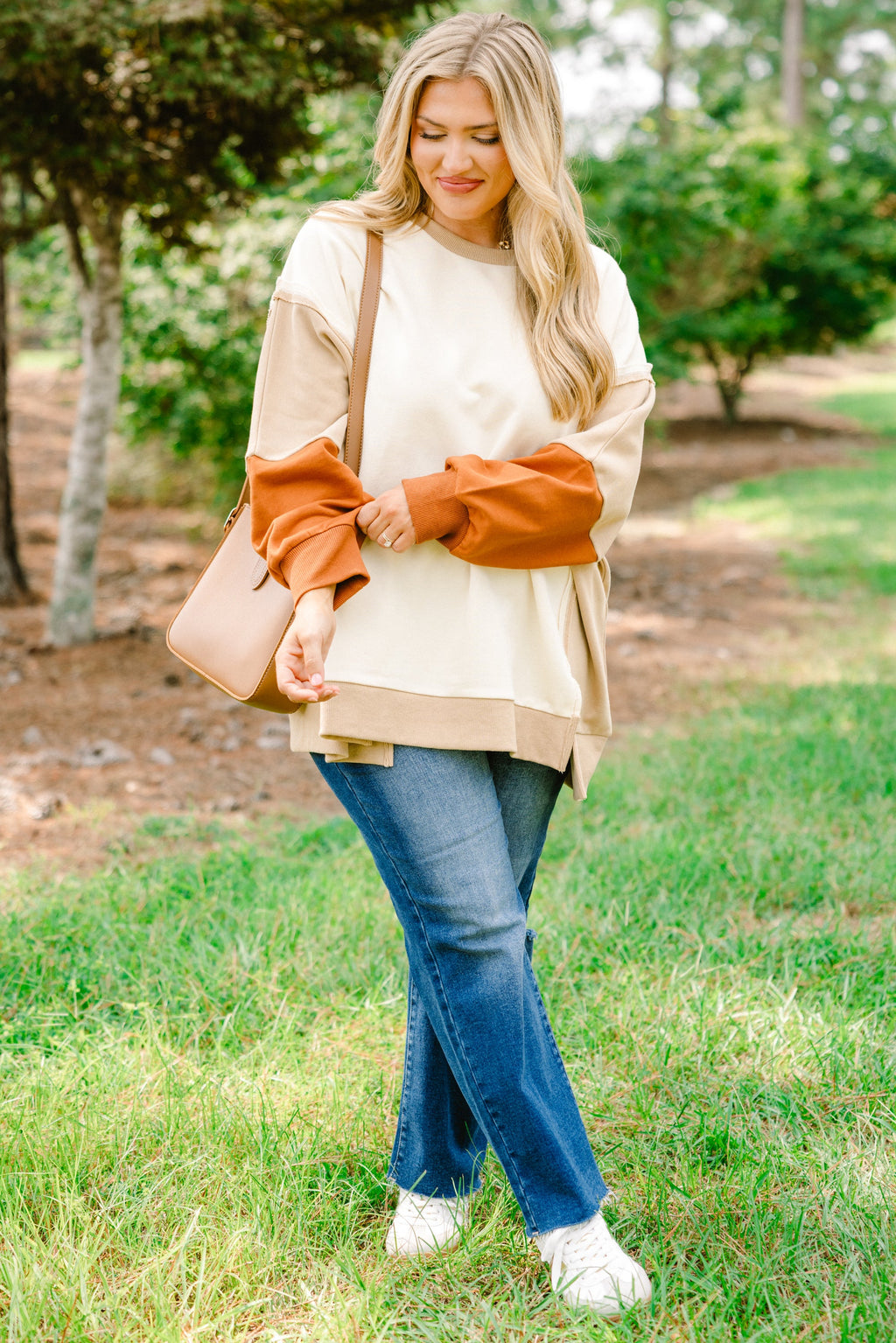 Rising To The Opportunity Pullover, Brown