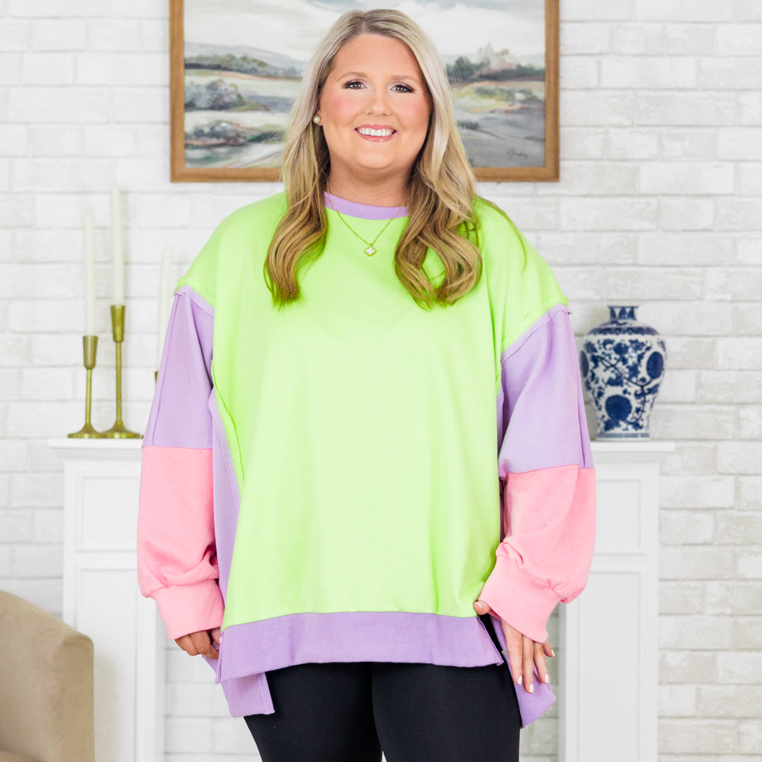 Rising To The Opportunity Pullover, Green
