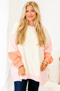 Rising To The Opportunity Pullover, Salmon