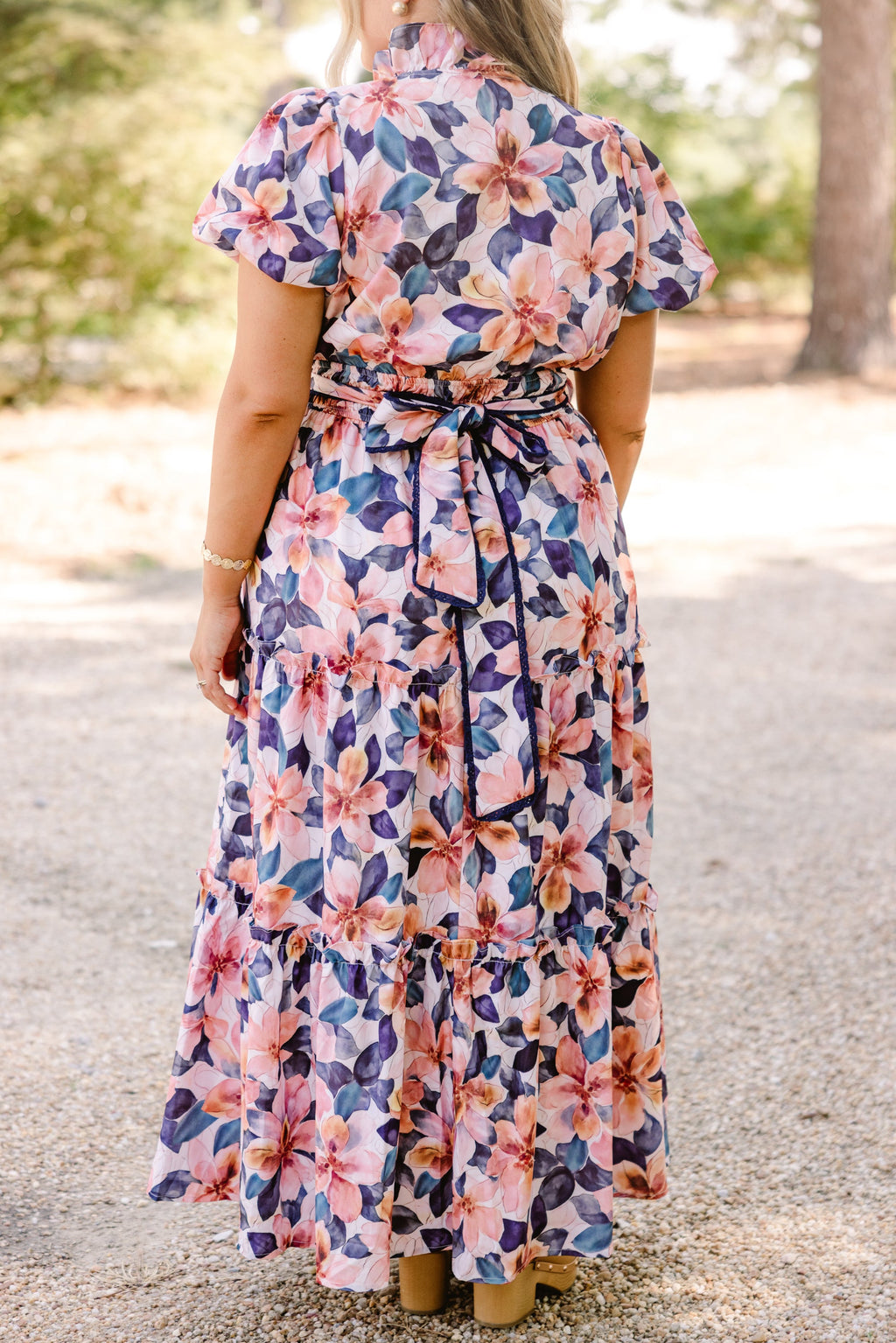 Risk Taker Dress, White-Navy