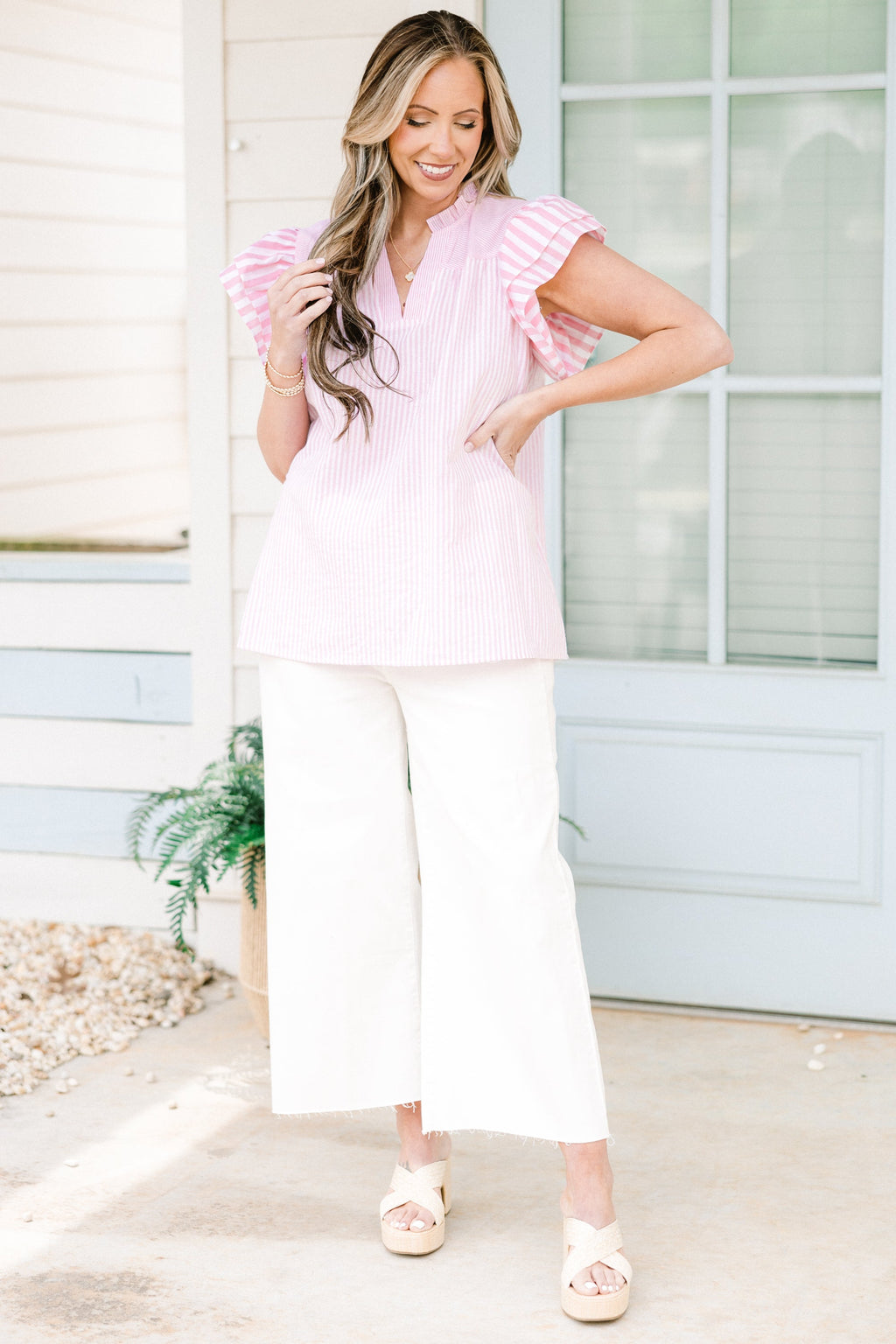 Road Ahead Top, Pink
