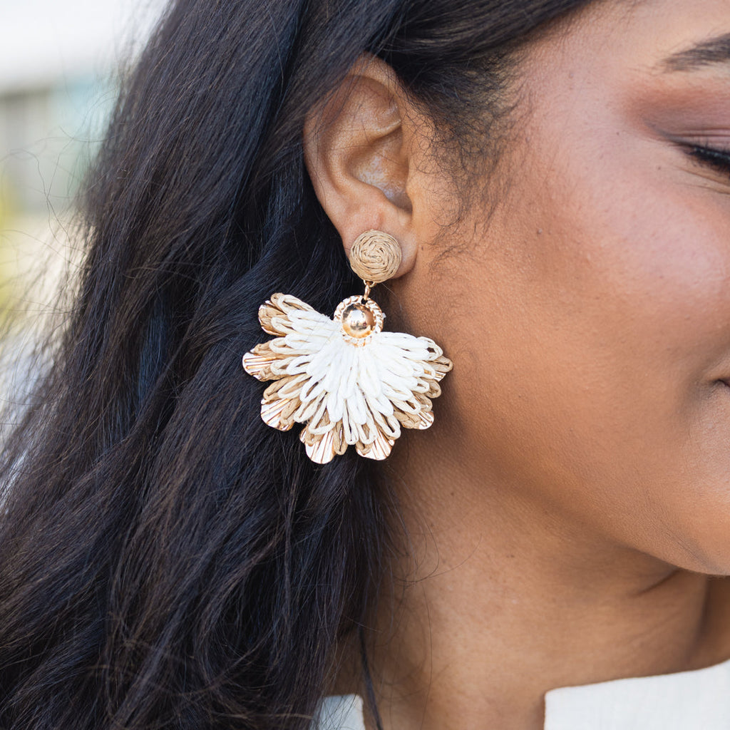 Roam And Radiate Earrings, Natural