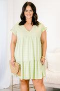 Roam With Me Dress, Green