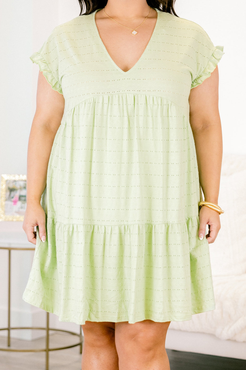 Roam With Me Dress, Green
