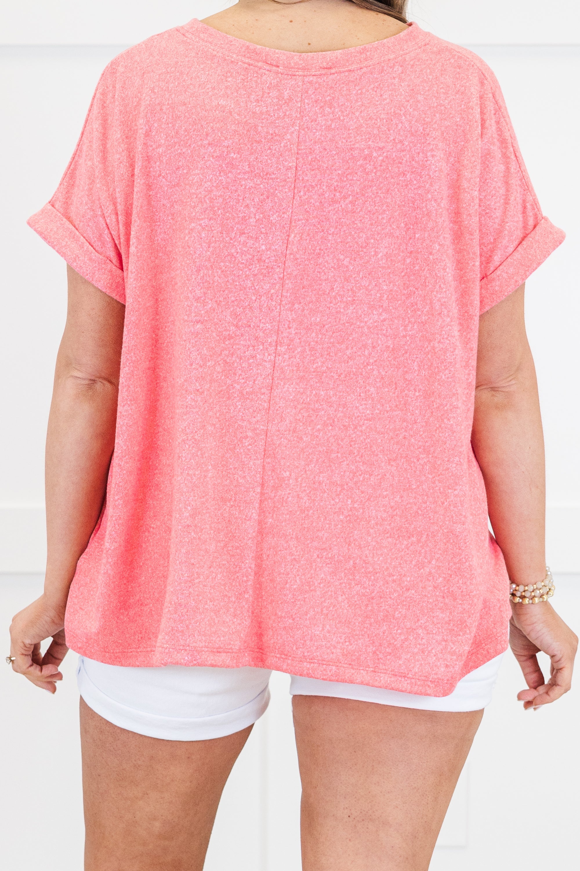 Roaming Around Tee, Fuchsia