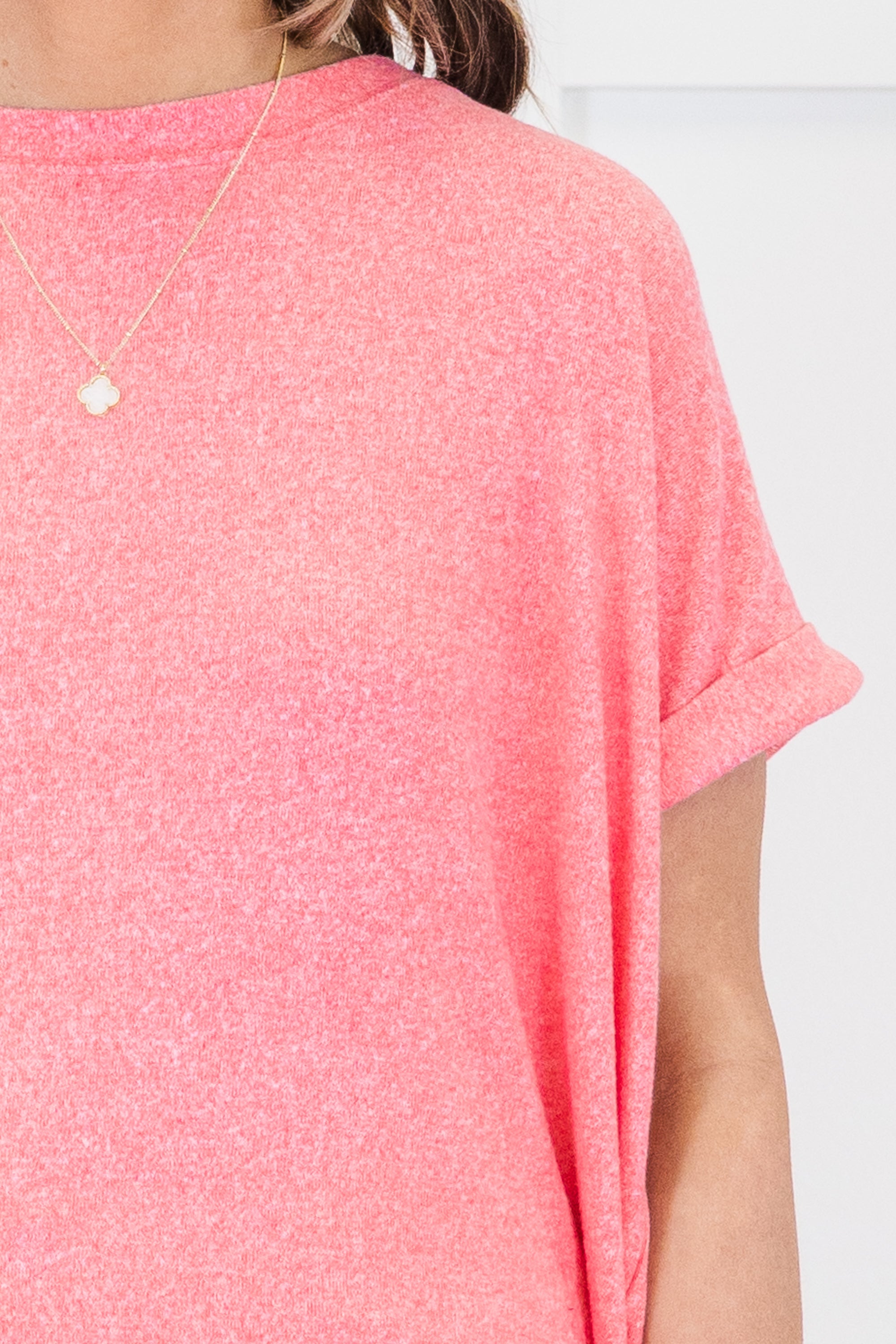 Roaming Around Tee, Fuchsia