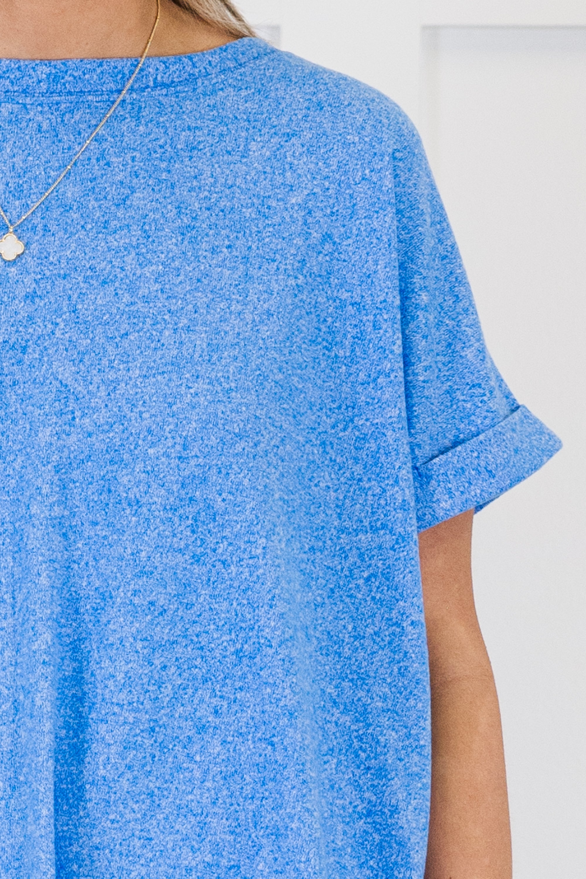 Roaming Around Tee, Ocean Blue