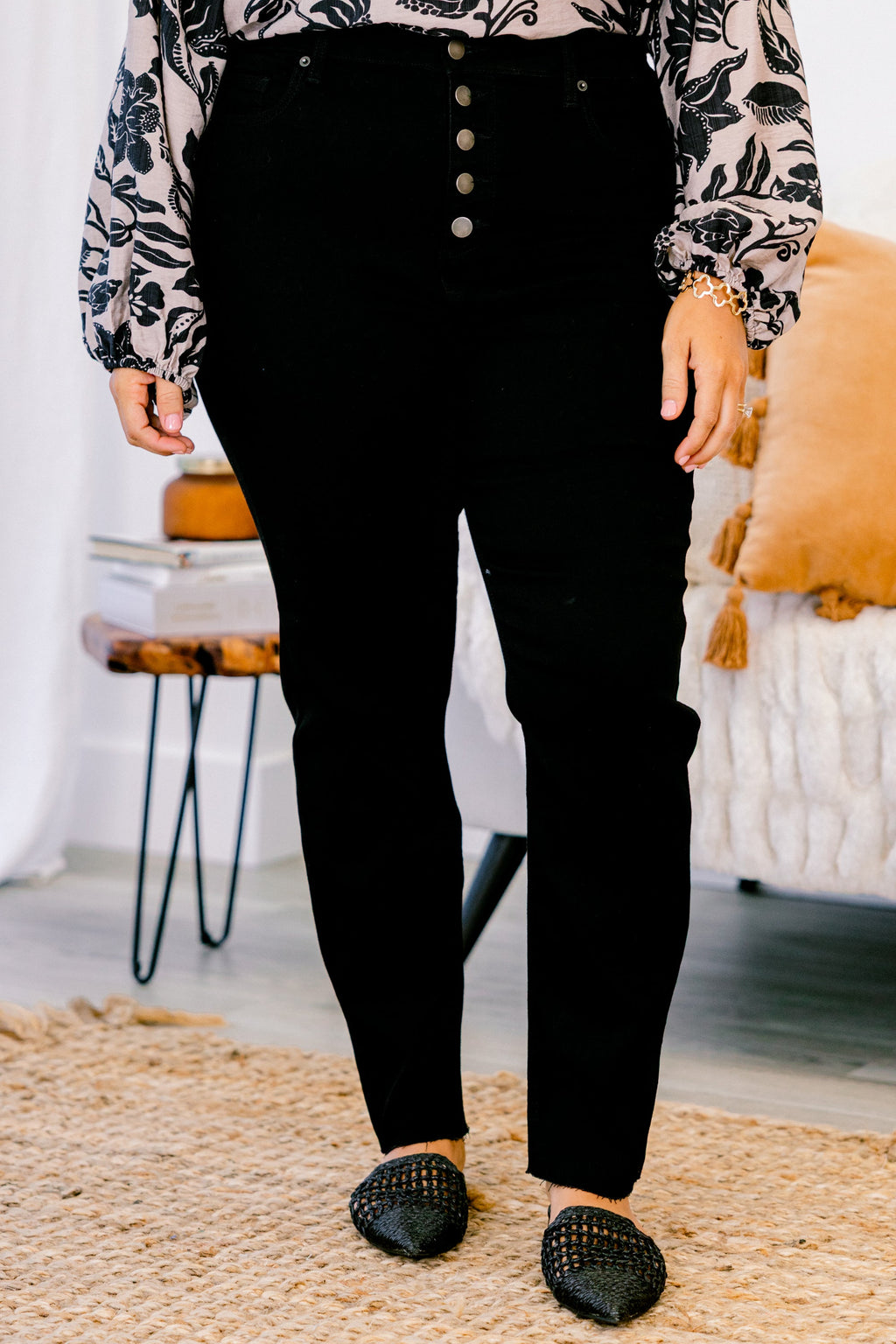 Romance Ready Jeans, Black