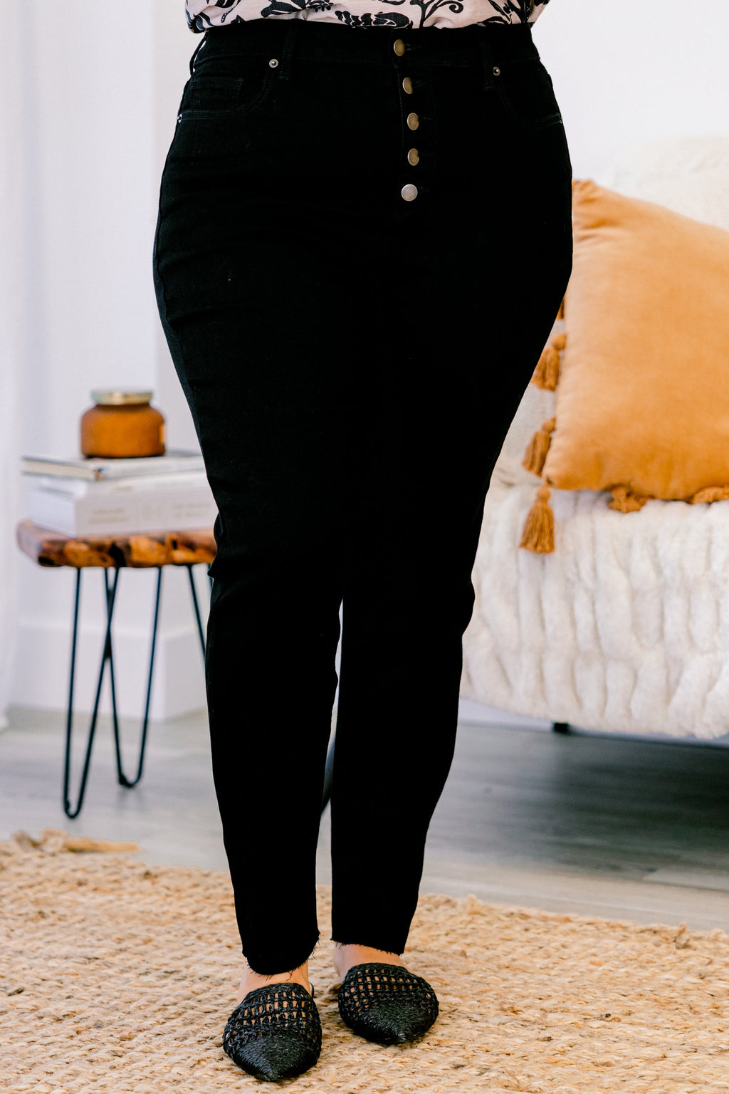 Romance Ready Jeans, Black