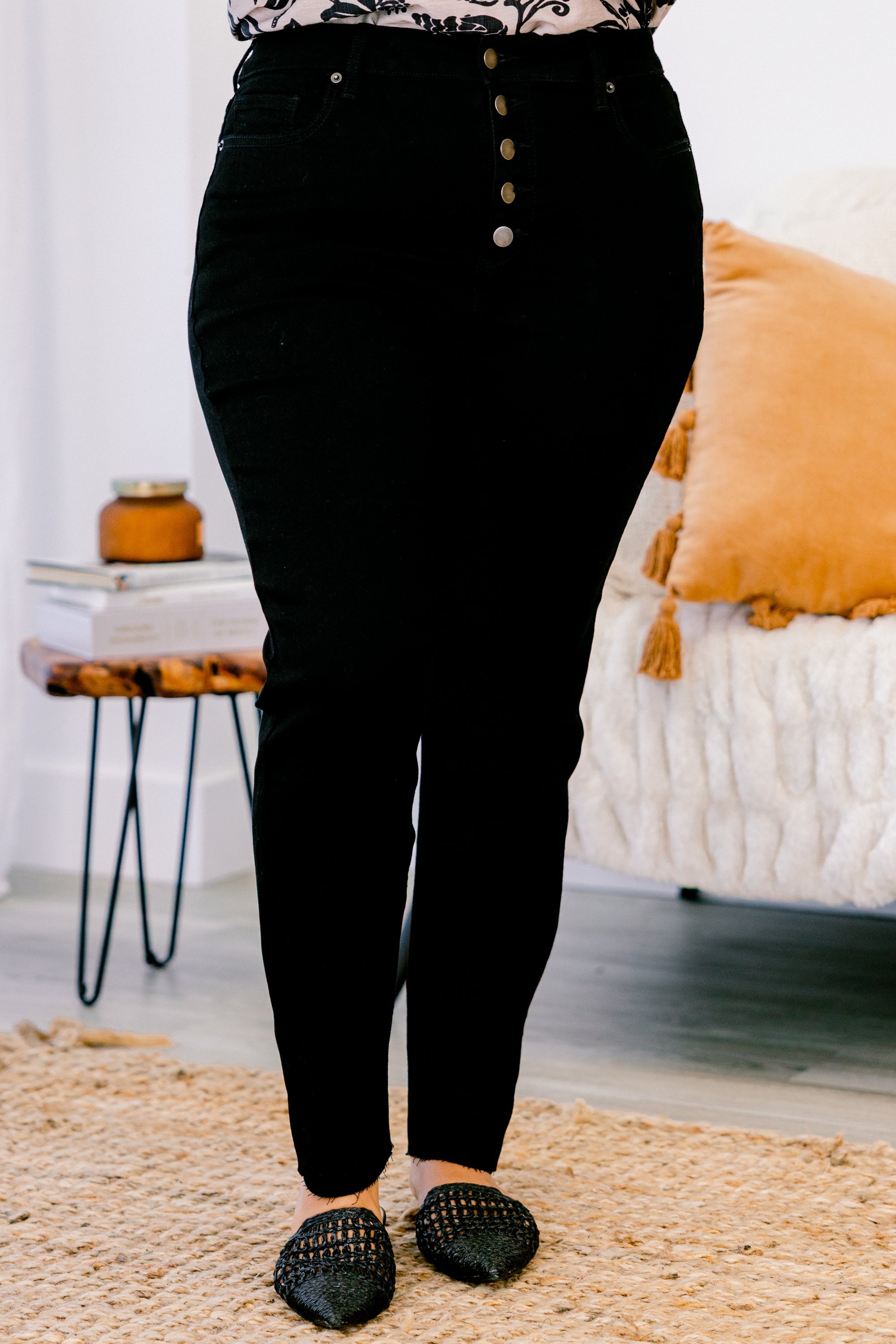 Romance Ready Jeans, Black