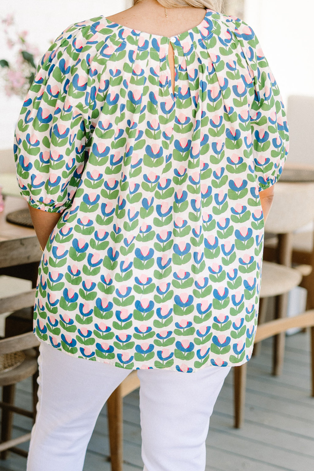 Rooftop Romance Top, Green