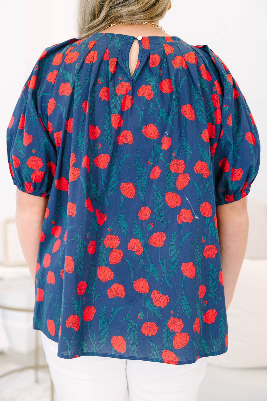 Rooftop Romance Top, Navy