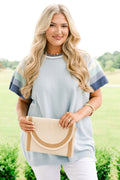 Rose Of Yesterday Sweater, Blue