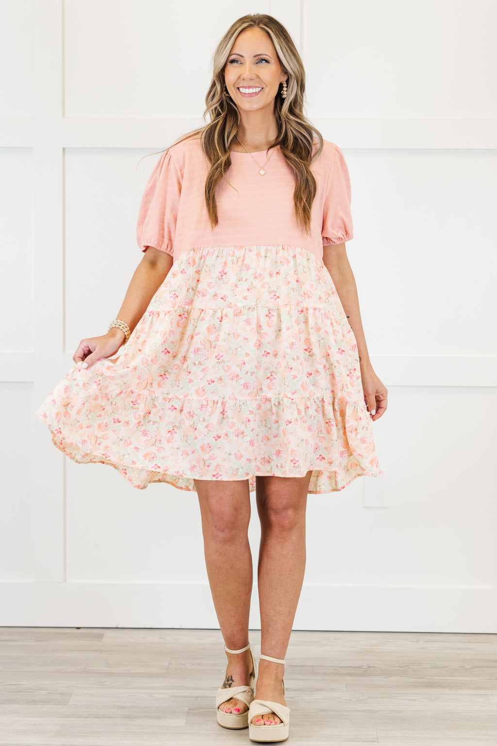 Rosewood Romance Dress, French Rose