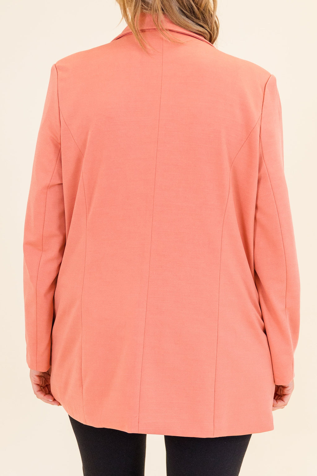 Rosy Glow Blazer, Mauve