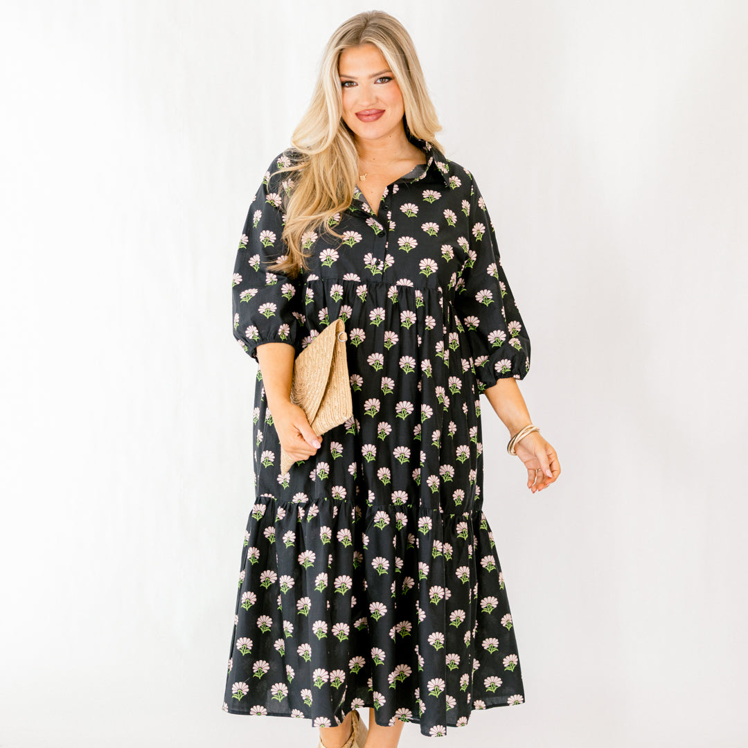 Run The Show Dress, Black
